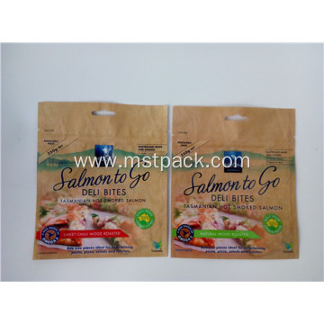 Plastic Print Packaging Bag with Euro Slot